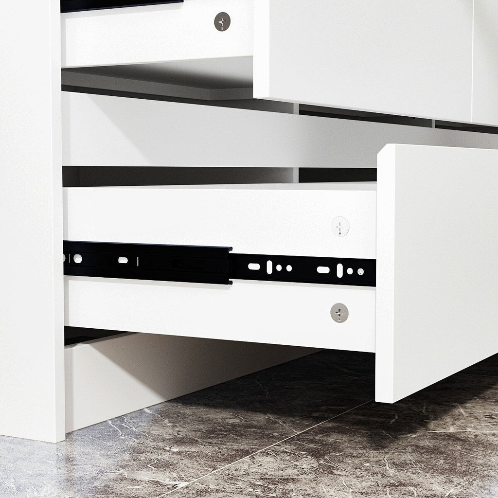 63W 9-Schubladen-Kommode, Akzentkommode für Wohnzimmer und Schlafzimmer