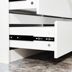 63W 9-Schubladen-Kommode, Akzentkommode für Wohnzimmer und Schlafzimmer