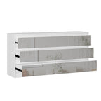 63W 9-Schubladen-Kommode, Akzentkommode für Wohnzimmer und Schlafzimmer