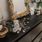 63W 9-Schubladen-Kommode, Akzentkommode für Wohnzimmer und Schlafzimmer