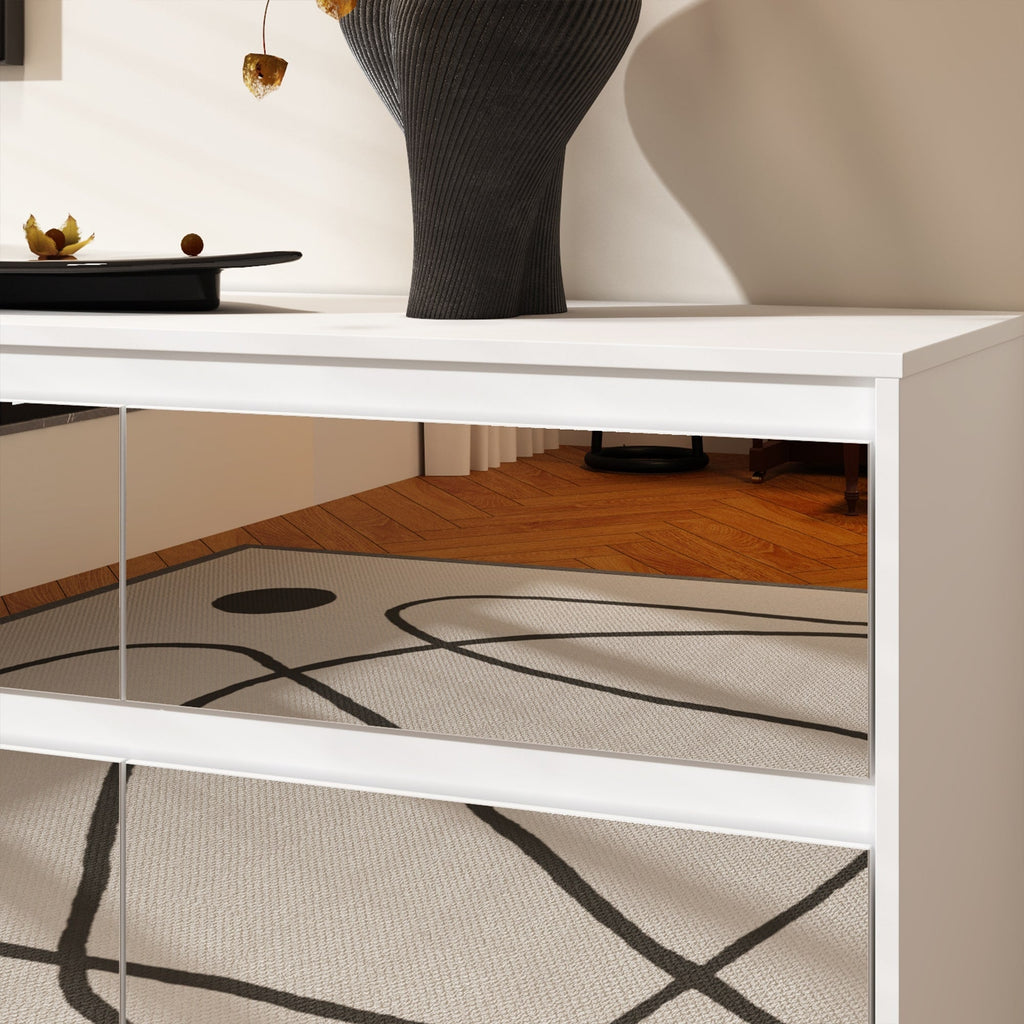 63W 9-Schubladen-Kommode, Akzentkommode für Wohnzimmer und Schlafzimmer