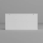 63W 9-Schubladen-Kommode, Akzentkommode für Wohnzimmer und Schlafzimmer