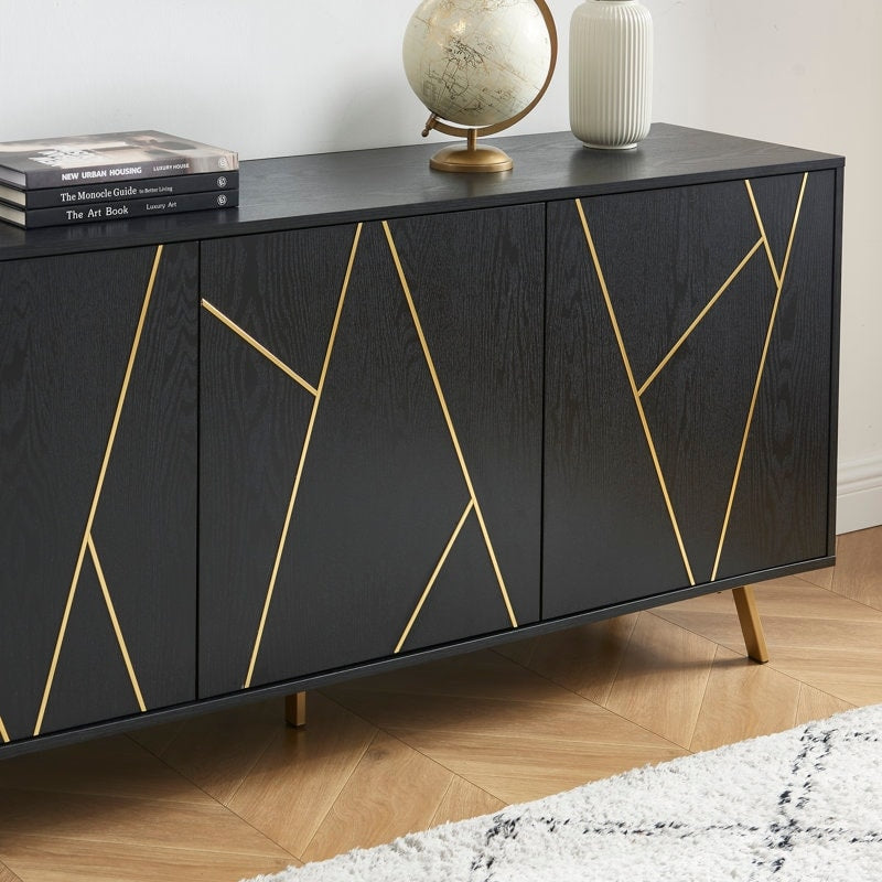 63'' B Holzbuffets und Sideboards Aufbewahrungsschrank