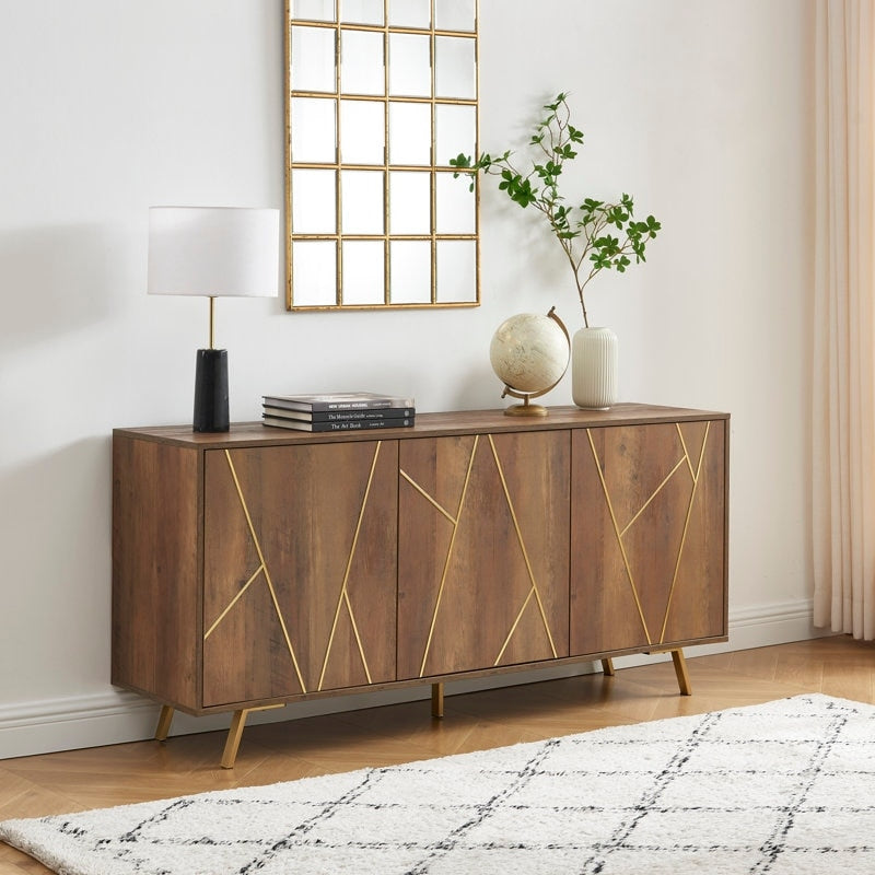 63'' B Holzbuffets und Sideboards Aufbewahrungsschrank