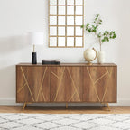 63'' B Holzbuffets und Sideboards Aufbewahrungsschrank