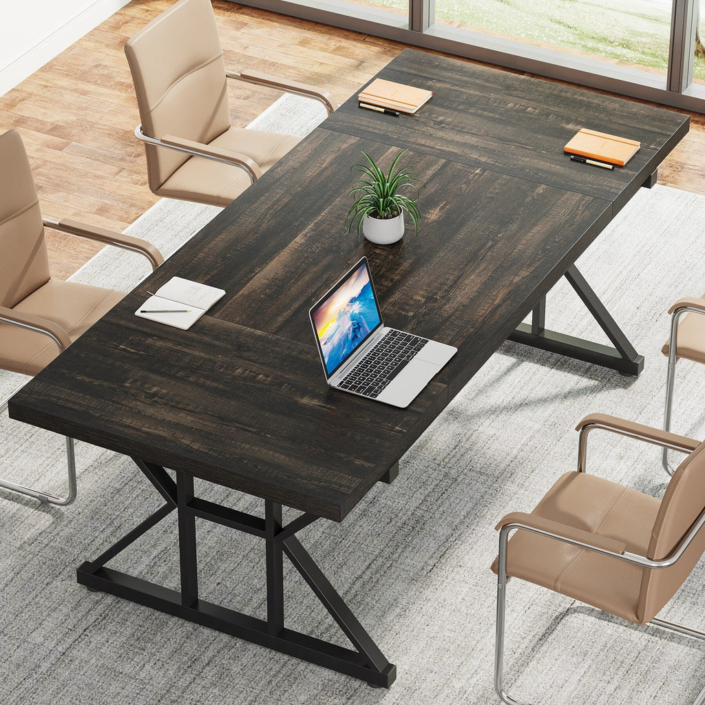 70,8-Zoll-Chefschreibtisch, großer Computerarbeitsplatz