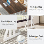 70,8-Zoll-Chefschreibtisch, großer Computerarbeitsplatz