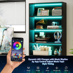 70,8 Zoll hohes Bücherregal mit 5 Ebenen – 11,81 Zoll (Tiefe) x 31,5 Zoll (Breite) x 70,87 Zoll (Höhe)