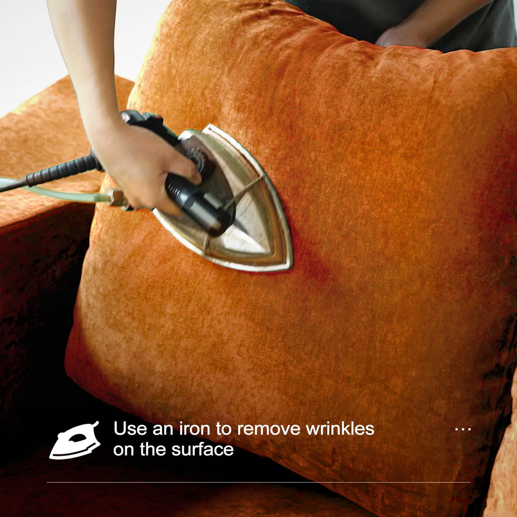 70,87 Gepolstertes Schlafsofa, ausziehbarer Sessel, bequemes Sofa für Wohnzimmer und Schlafzimmer, Chenille-Stoff