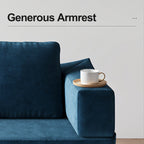 70,87 Gepolstertes Schlafsofa, ausziehbarer Sessel, bequemes Sofa für Wohnzimmer und Schlafzimmer, Chenille-Stoff