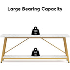 70,9 Zoll extra langer Sofatisch, industrieller Eingangskonsolentisch