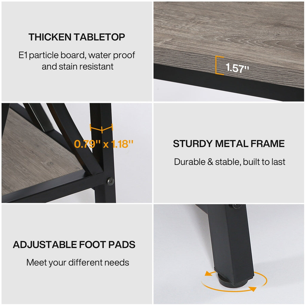 70,9 Zoll extra langer Konsolentisch/Sofa-Beistelltisch für das Wohnzimmer