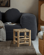 Isla Handgewebter Hocker