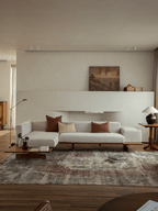 Modulares Sofa aus Tatami-Leinen