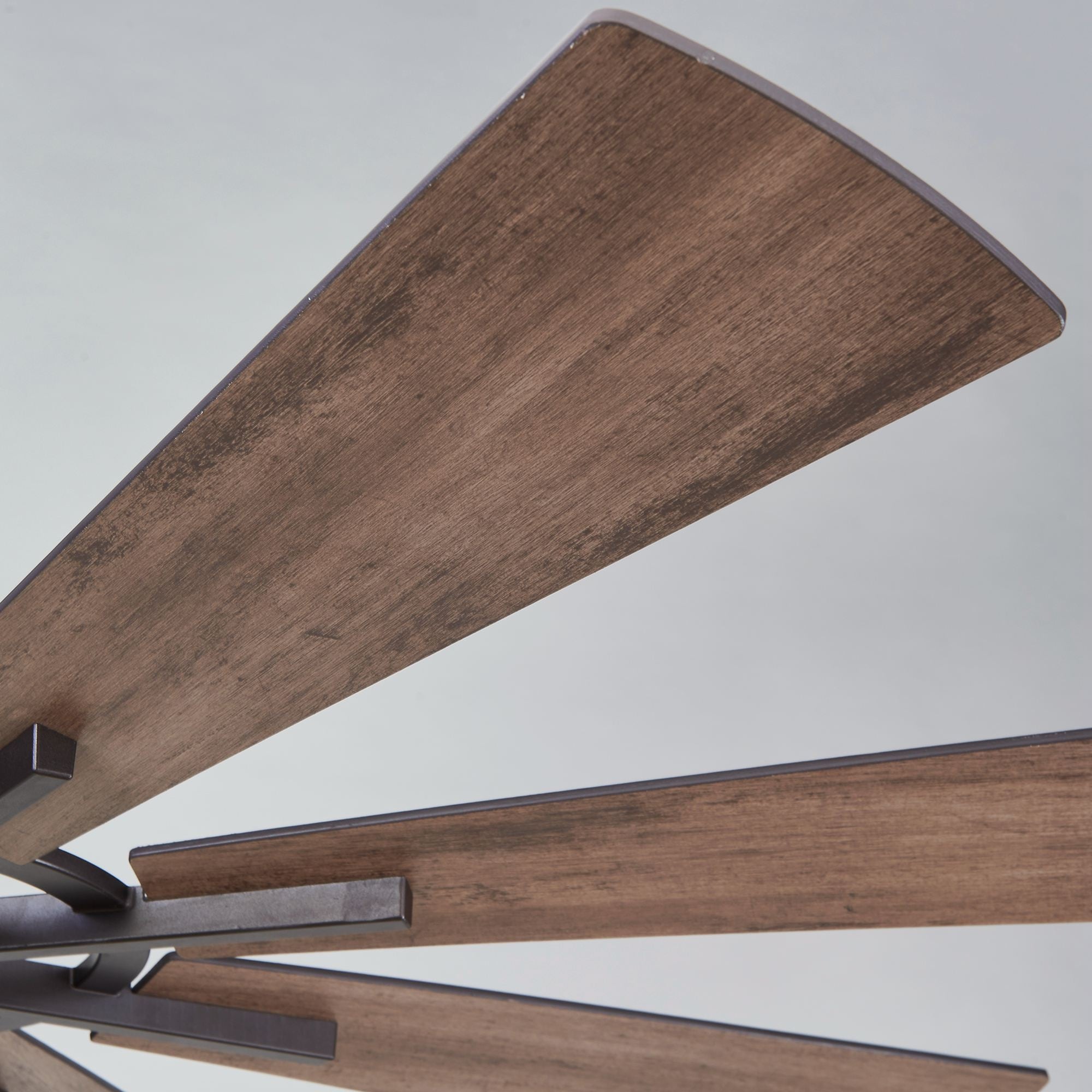 Großer Deckenventilator in Windmühlenform, 60 Zoll, in geölter Bronzeoptik, mit Licht und Fernbedienung – 60 Zoll