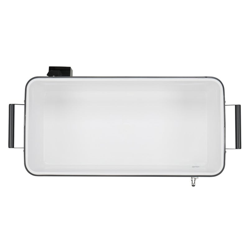 80-Quart-Sprühkühler aus Eisen mit Ablage