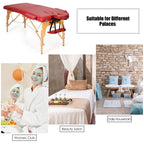 84''L Tragbare Massageliege, verstellbare Gesichts- und Tattooliege mit Tragegriff