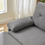 86.22 L-förmiges Ecksofa mit seitlichen Stautaschen