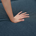 86.22 L-förmiges Ecksofa mit seitlichen Stautaschen