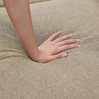 86.22 L-förmiges Ecksofa mit seitlichen Stautaschen