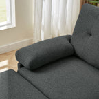 86.22 L-förmiges Ecksofa mit seitlichen Stautaschen