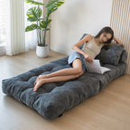 8 Cord-Klappsofa-Schlafsofa, Einzelbett