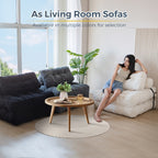 8 Cord-Klappsofa-Schlafsofa, Einzelbett