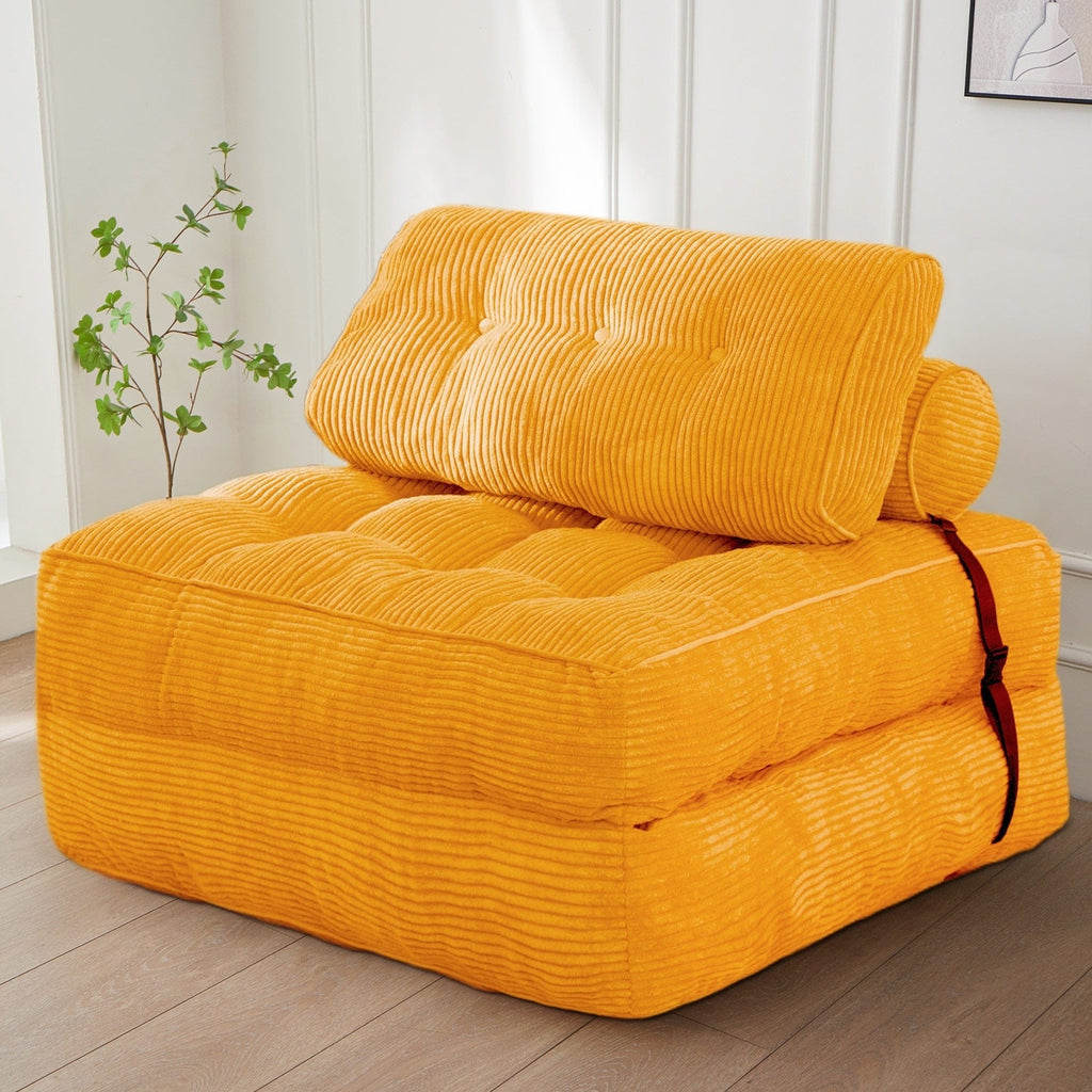 8 Cord-Klappsofa-Schlafsofa, Einzelbett