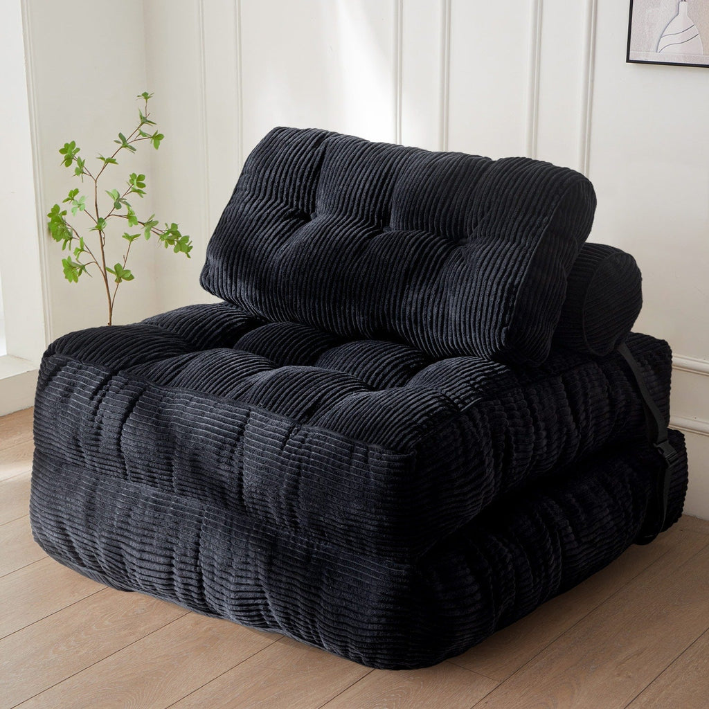 8 Cord-Klappsofa-Schlafsofa, Einzelbett