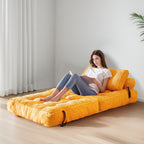 8 Cord-Klappsofa-Schlafsofa, Einzelbett