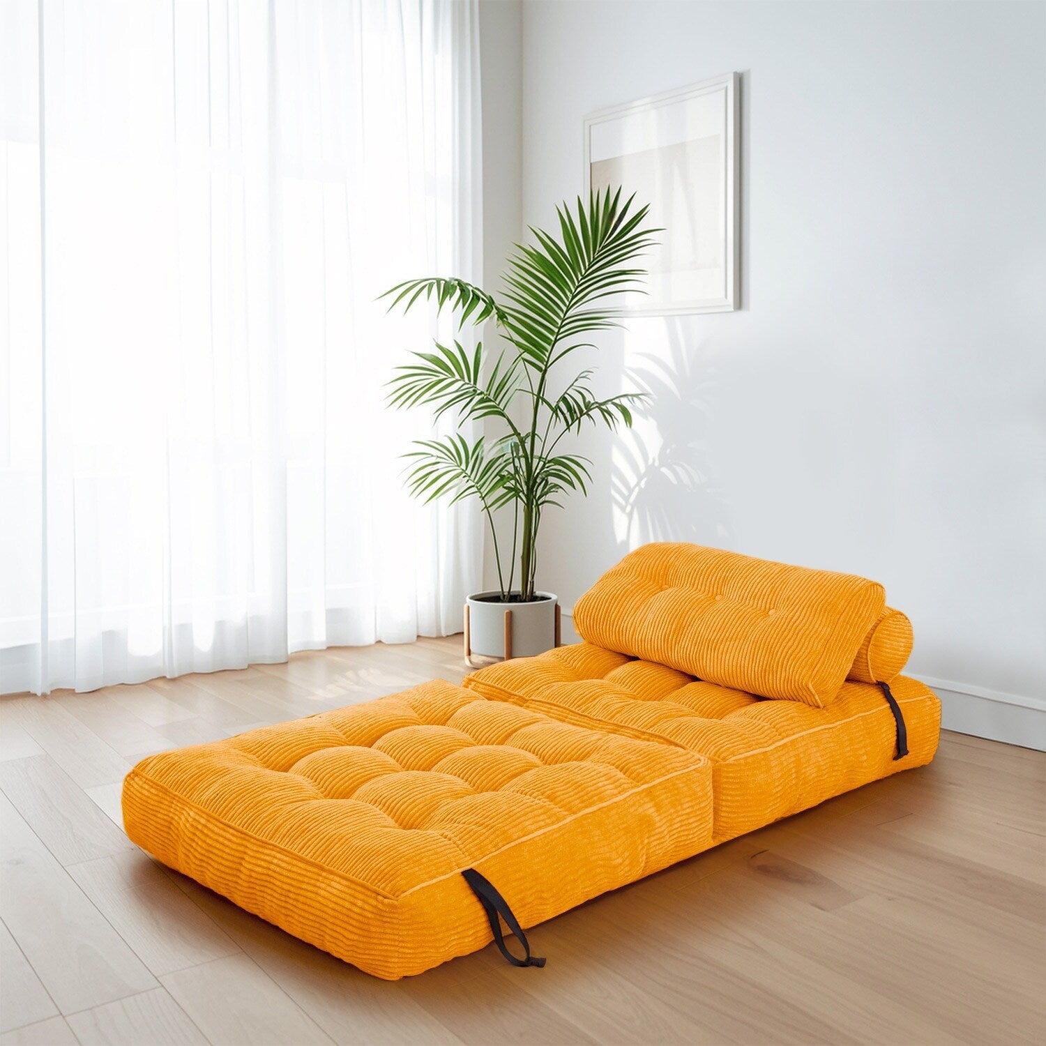 8 Cord-Klappsofa-Schlafsofa, Einzelbett