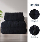 8 Cord-Klappsofa-Schlafsofa, Einzelbett