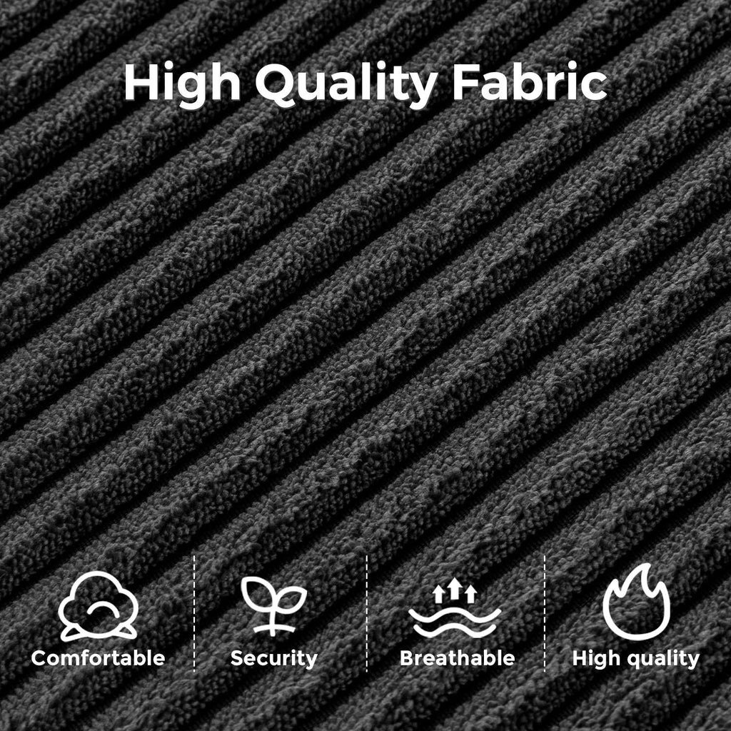 8 Cord-Klappsofa-Schlafsofa, Einzelbett