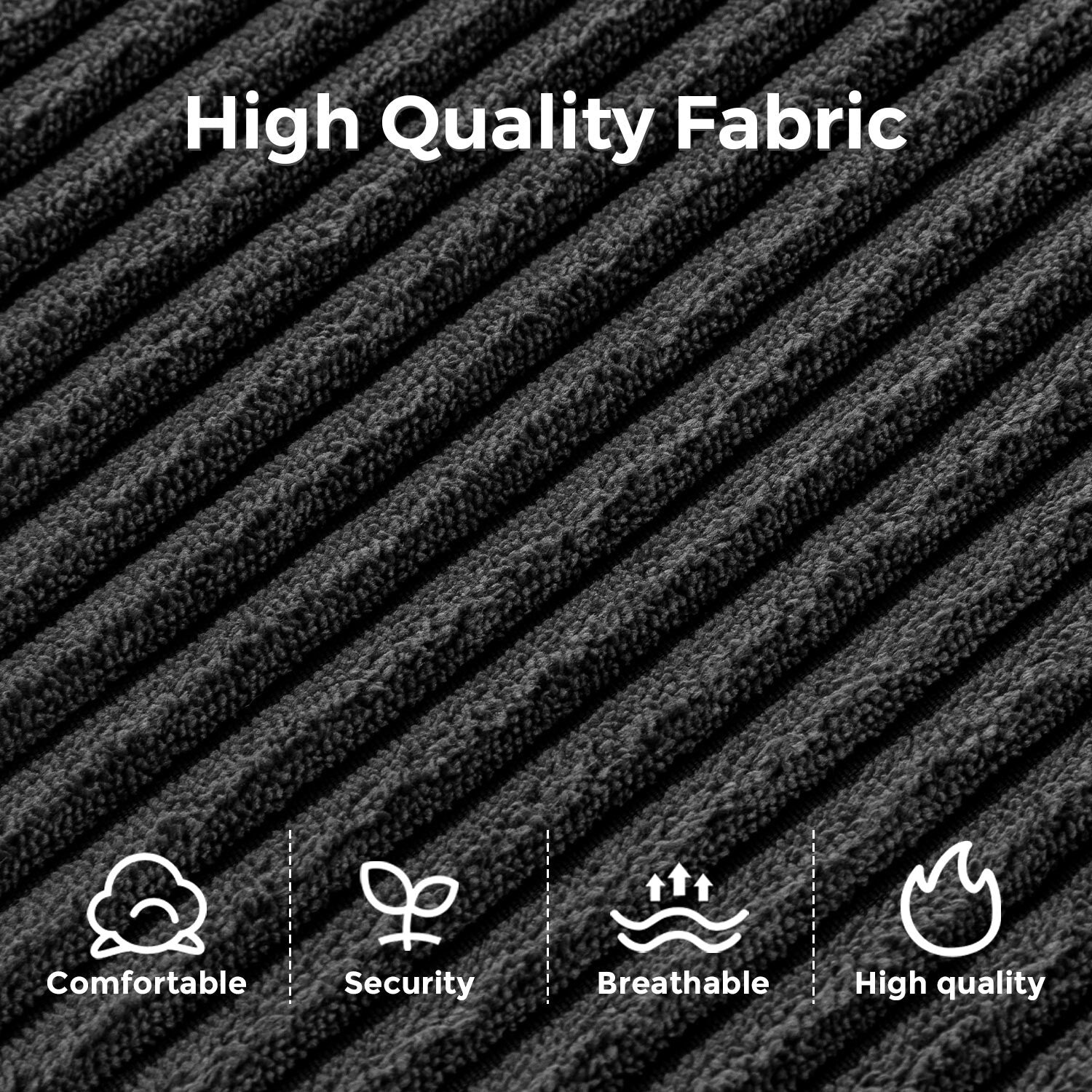 8 Cord-Klappsofa-Schlafsofa, Einzelbett