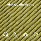 8 Cord-Klappsofa-Schlafsofa, Einzelbett