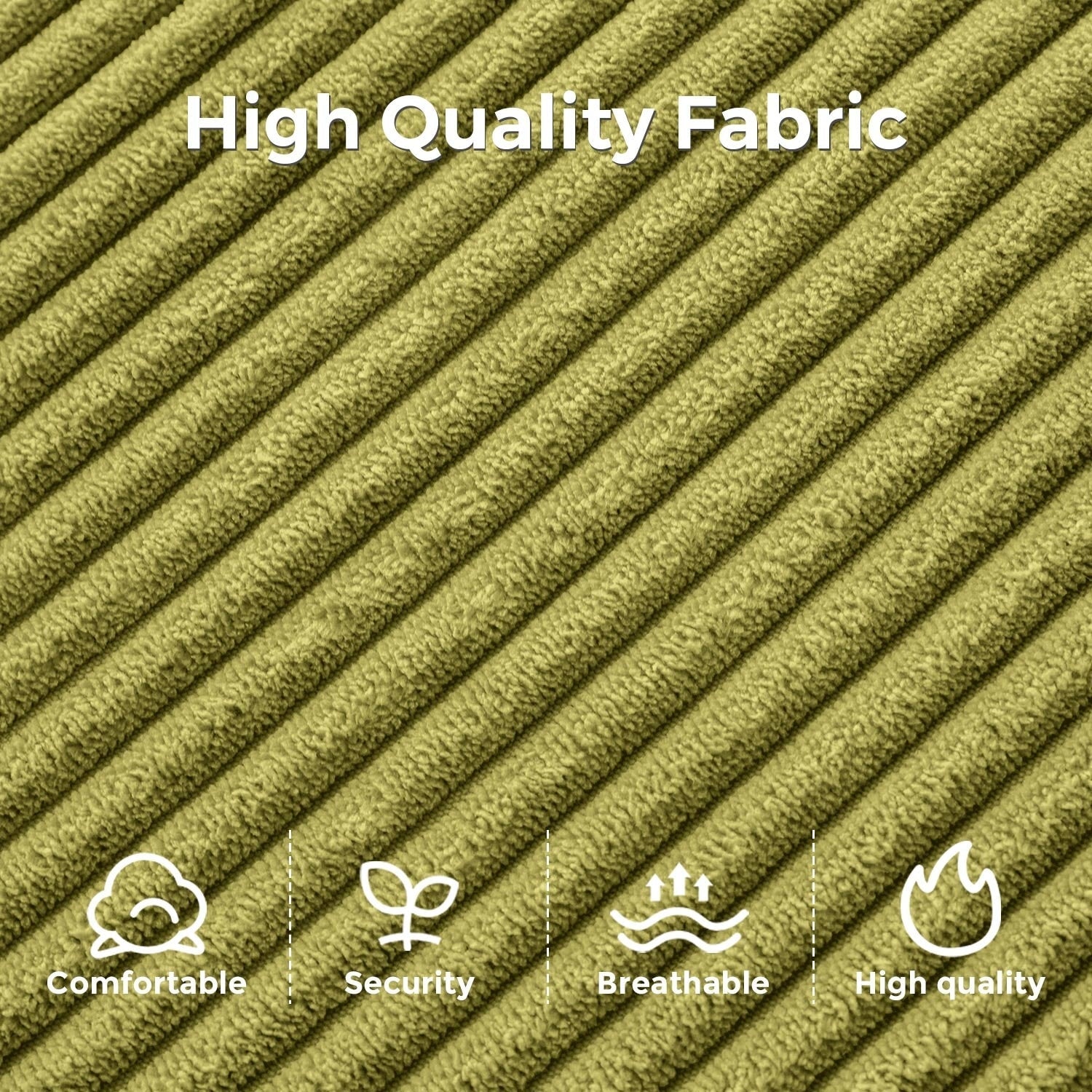 8 Cord-Klappsofa-Schlafsofa, Einzelbett