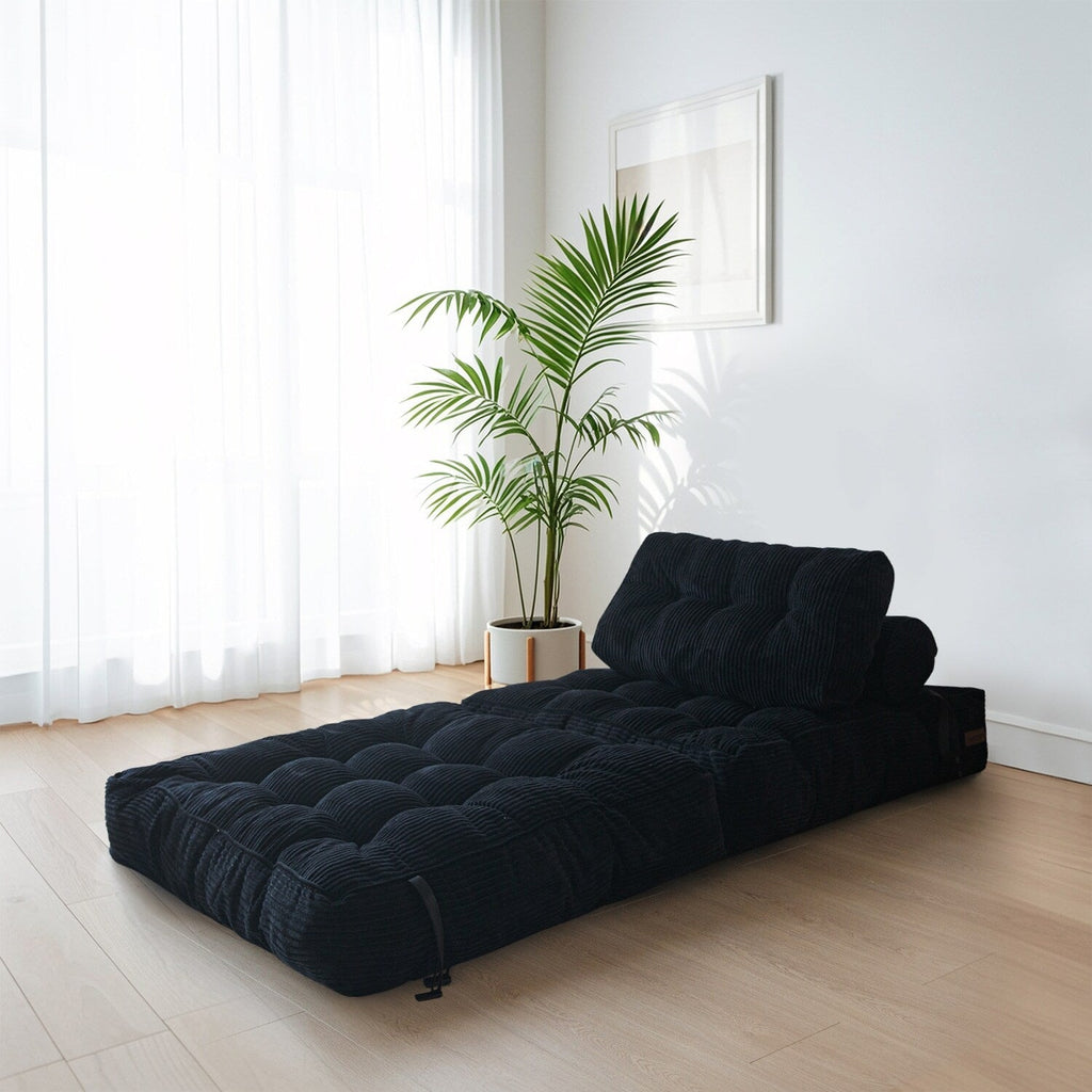 8 Cord-Klappsofa-Schlafsofa, Einzelbett