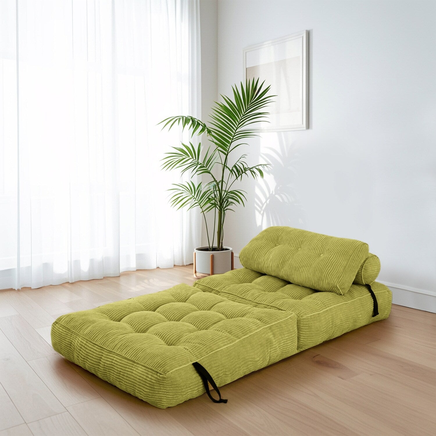 8 Cord-Klappsofa-Schlafsofa, Einzelbett