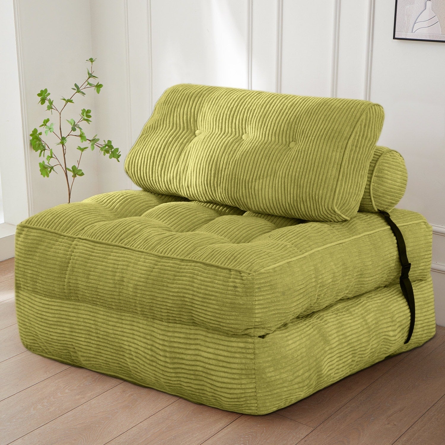 8 Cord-Klappsofa-Schlafsofa, Einzelbett