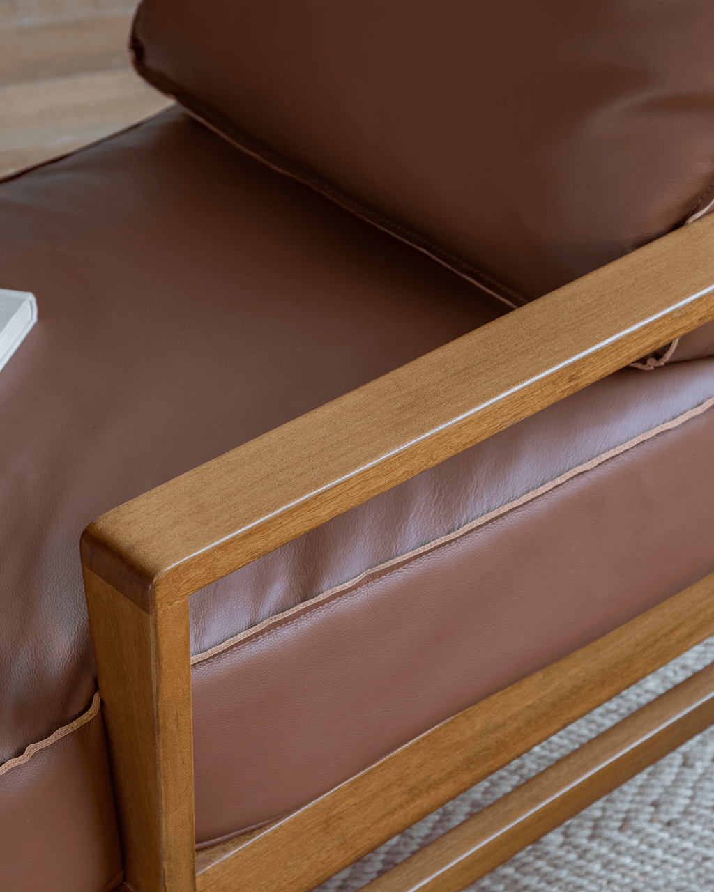 René Leder-Loungesessel