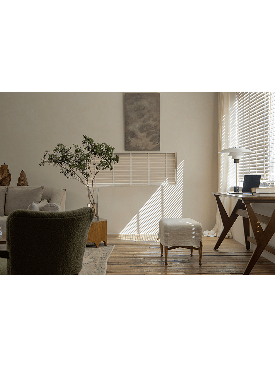 Krabben-Slipcover-Hocker