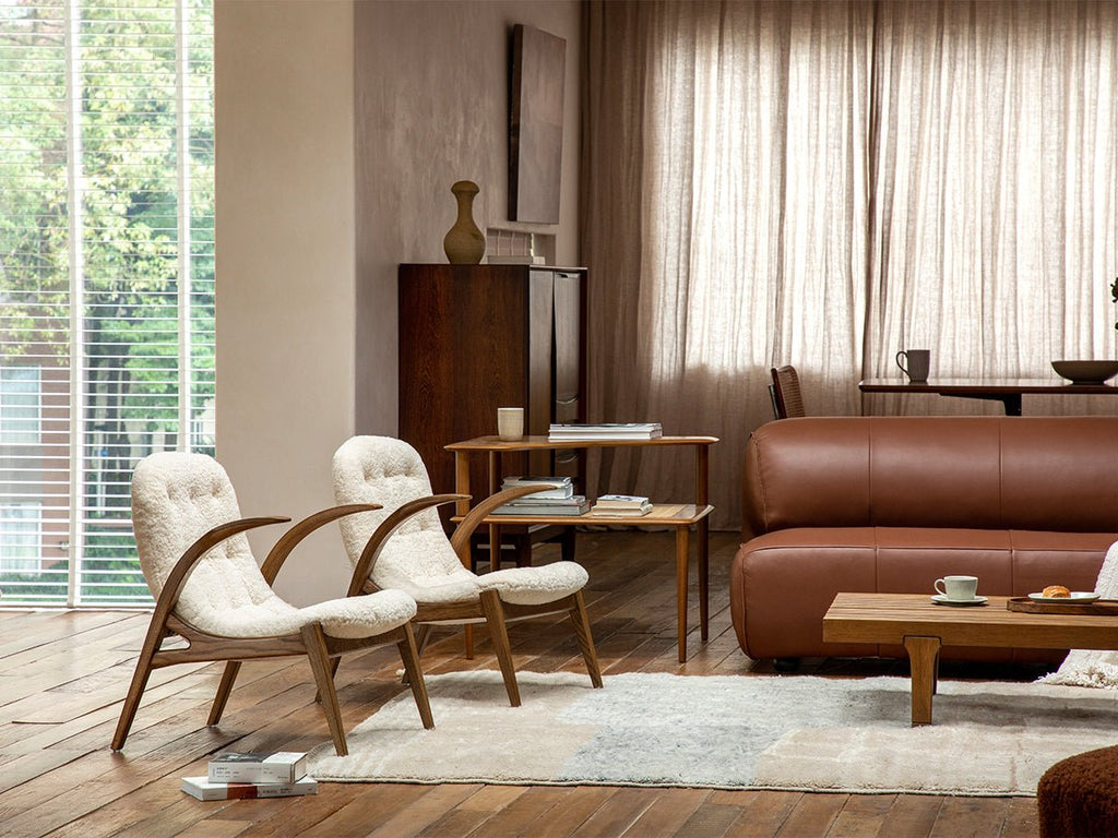 Arc Shearling Lounge Chair