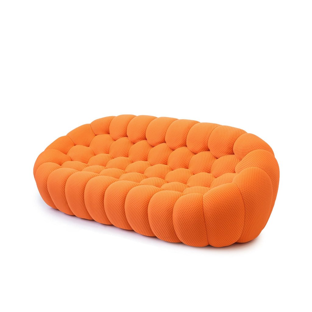 Modernes Bubble-Sofa (250 cm) mit 3D-Wabenform, 98,43 Zoll (250 cm), bequeme Liegefläche