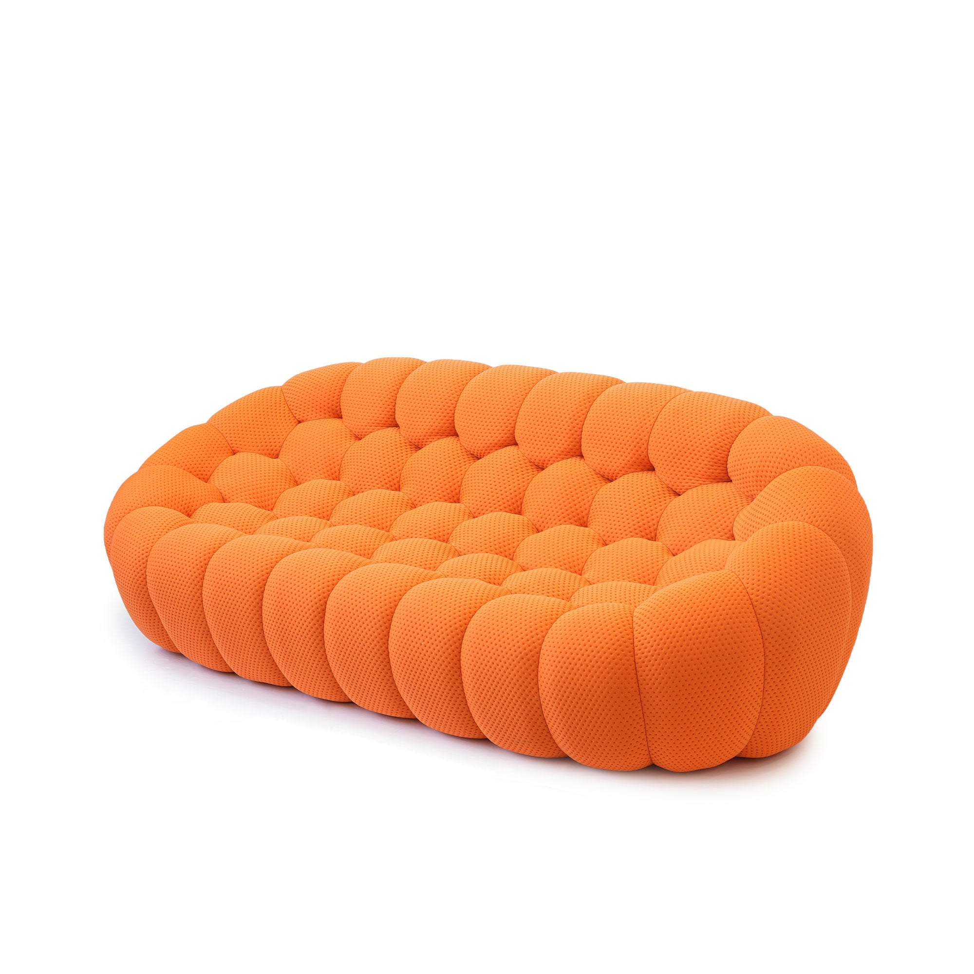 Modernes Bubble-Sofa (250 cm) mit 3D-Wabenform, 98,43 Zoll (250 cm), bequeme Liegefläche