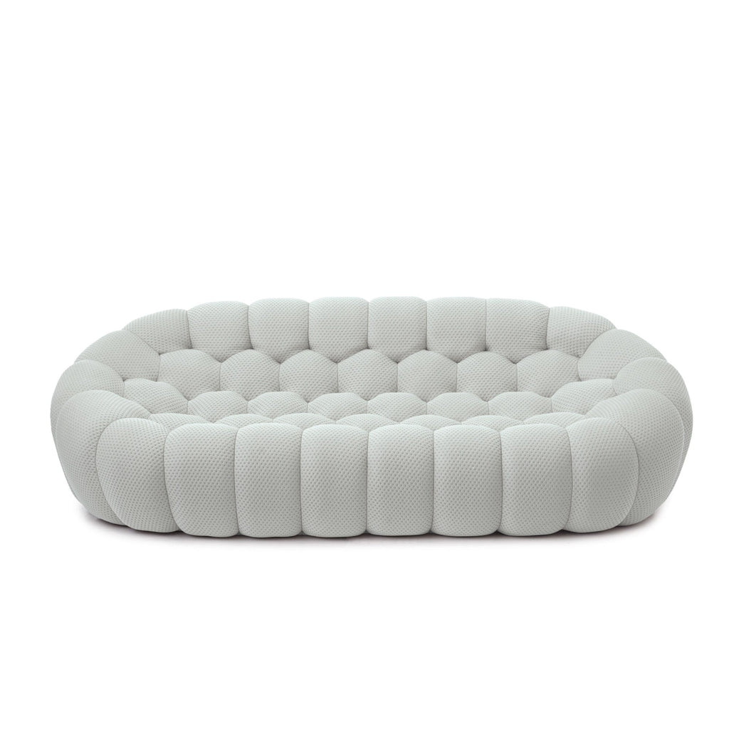 Modernes Bubble-Sofa (250 cm) mit 3D-Wabenform, 98,43 Zoll (250 cm), bequeme Liegefläche