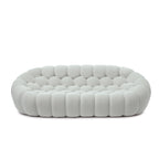 Modernes Bubble-Sofa (250 cm) mit 3D-Wabenform, 98,43 Zoll (250 cm), bequeme Liegefläche