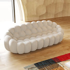 Modernes Bubble-Sofa (250 cm) mit 3D-Wabenform, 98,43 Zoll (250 cm), bequeme Liegefläche
