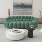 Modernes Bubble-Sofa (250 cm) mit 3D-Wabenform, 98,43 Zoll (250 cm), bequeme Liegefläche