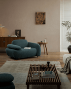 Gestein Bouclé Sessel