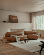 Wave Nappa Ledersofa